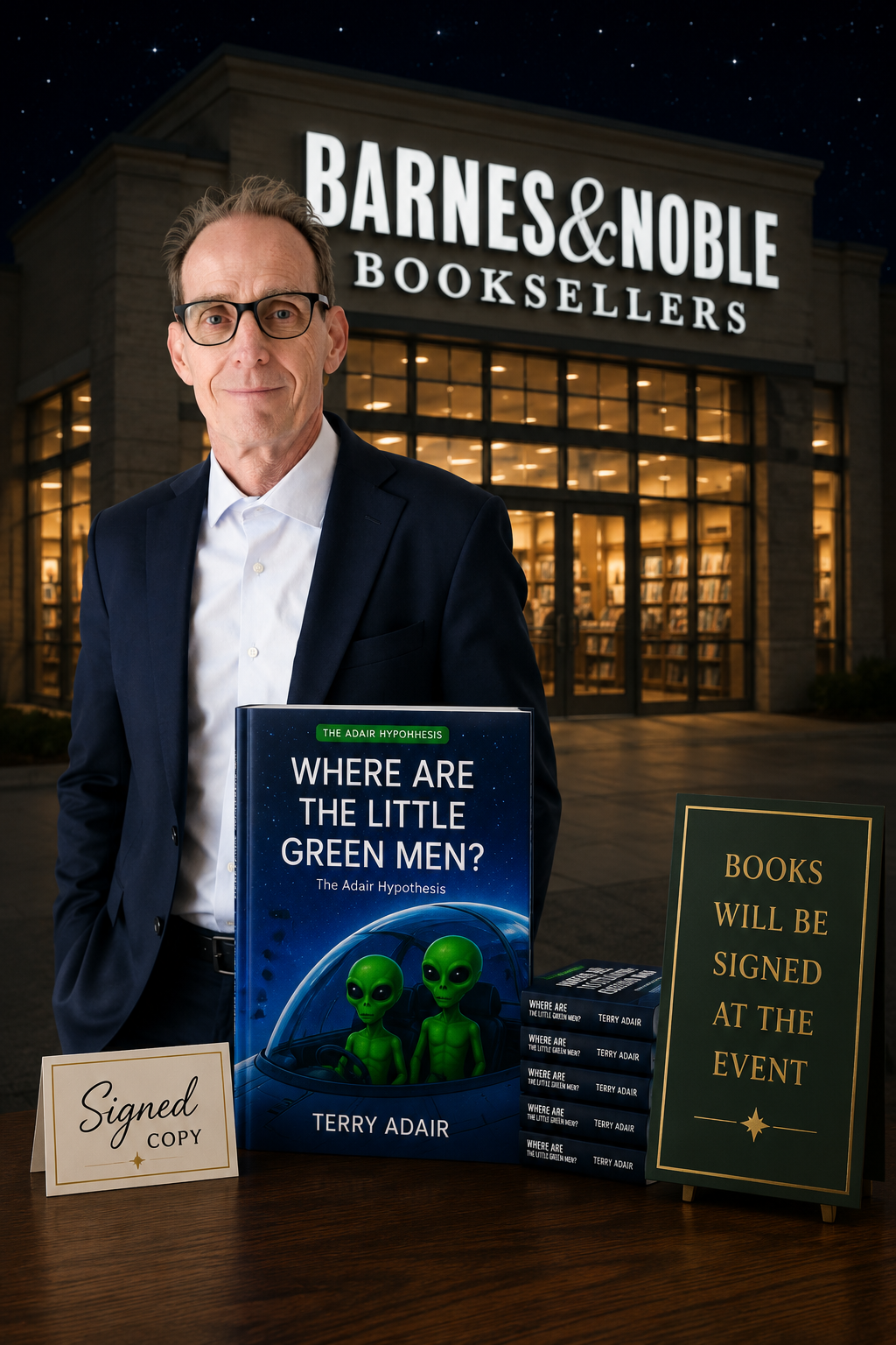 Terry Adair Book Signing Event